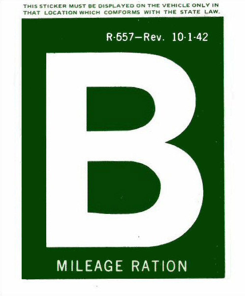 gas ration b